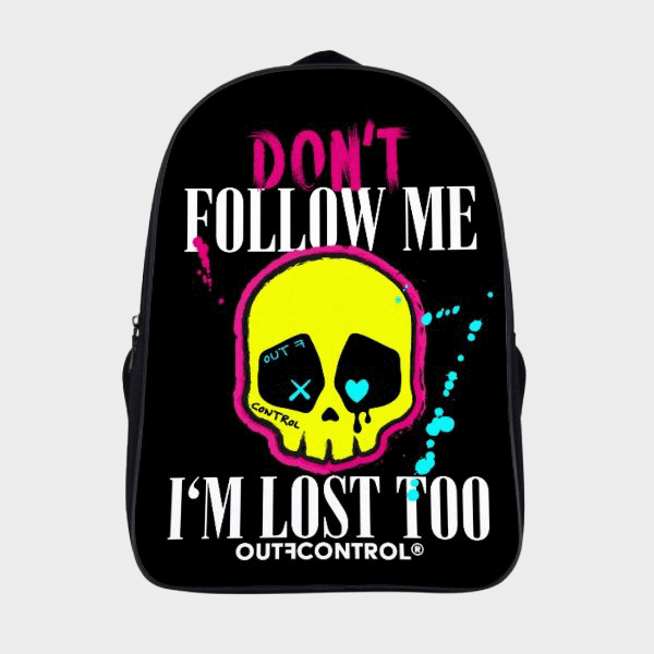 Rucksack - don't follow me